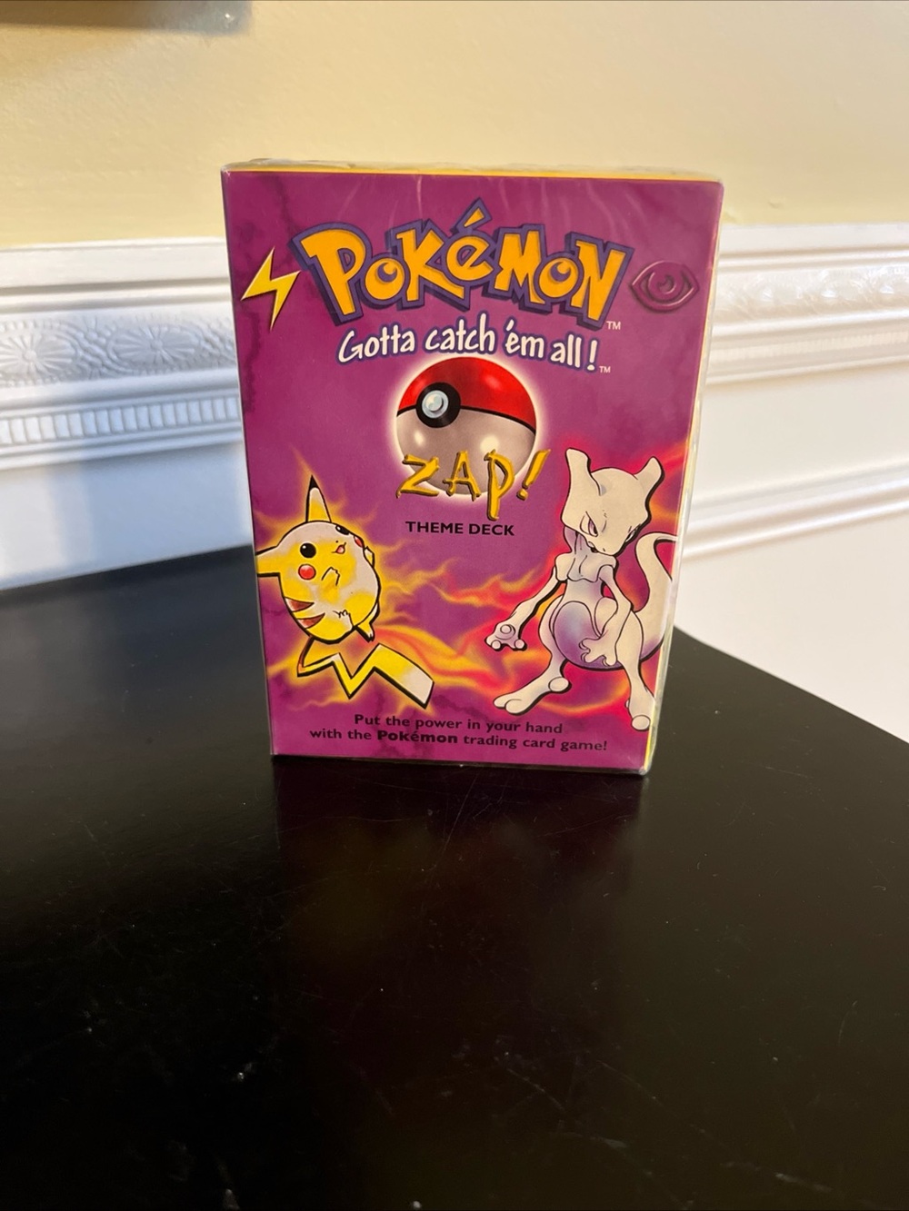 Pokemon vintage 1999 New Sealed Zap Theme Deck-